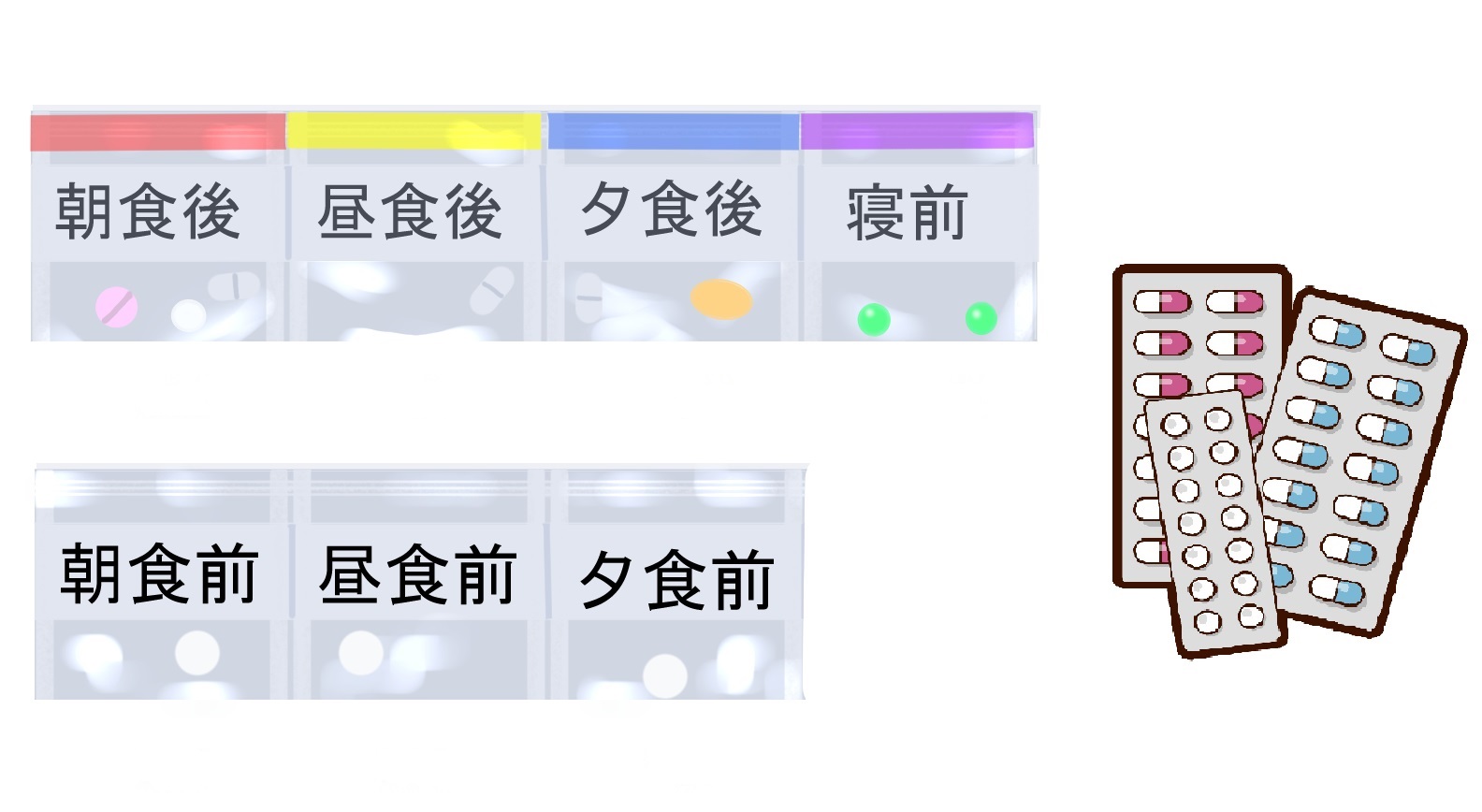 外来服薬支援1と2について